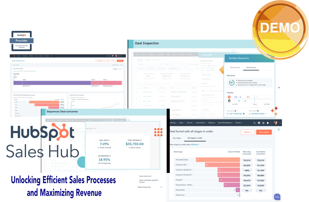 Get A Sales Hub Demo | Fruition RevOps | HubSpot Partner